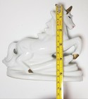 White Unicorn Figurine Statute Fantasy Animal Pet Mythical Figurines Film Gift  