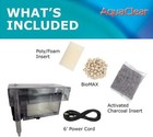 Aquaclear 110 Power Filter W  Media 60-110 Gallon Aquaiurms - Free Shipping   