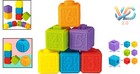 Baby Soft Blocks Toy Montessori Educational Stacking Blocks For 1-3  Olds