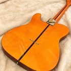 Mad Cat Solid Electric Guitar Stainless Fret Flamed Maple Top Amber Yellow