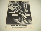 Canned Heat Oddly Imaged upside Down Future Blues Original 1970 Promo Poster Ad