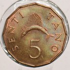 Tanzania 1966 5 Senti Sailfish 199485 Combine Shipping