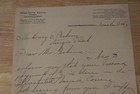 Handwritten Signed Letter By Miss Effa Ellis  perfield  Requesting Payment 