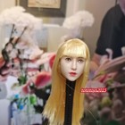 1 6 Beauty Girl Yellow Hair Head Sculpt For 12  Female Tbl Ph Figure Body Doll