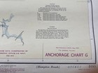 1944 Wwii Us Navy Hydrographic Office Nautical Chart  400 Hampton Roads Virginia