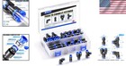 Durable 6mm Od Pneumatic Fittings Set  40 Pieces With Splitters  Tees   Elbows