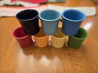 Rainbow Tea coffee Set Of 7 Fiestaware Classic Ring Handle 10 1 4 Oz Mug Fiesta