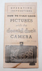 Vintage Donald Duck Camera     1946 Herbert George Co  - Original Box   Instr Book