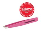 Tweezerman Mini Slant Tweezer Neon Pink Brand New  Sealed Pkg  M19