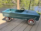 Vintage Jet Sweep Pedal Car Amf Hot Rod 1950s 1960s 501 Teal Racer Convertible