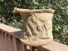 Ww2 Us Army Military Collapsible Bucket Water Bags Victory Canvas Field Gear
