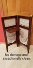 Vintage Sewing Cabinet Folding Upright 39  X 32 