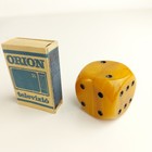 Vintage Bakelite Catalin Dice - 3 3cm  46 Grams - Gdr Germany