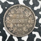1858 Canada 20 Cents Lot jm1700 Silver 