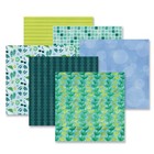 Creative Memories Cool Serenity With Tropical Fish Border Exclusive Promo