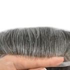 Mens Toupee Hair Replacement System Full French Lace Hairpiece Wig For Men Us