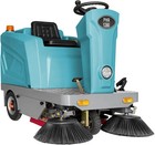 50 4  Ride-on Floor Sweeper Machine 92600 Sqft h Efficiency 26 4 Gallon Dustbin