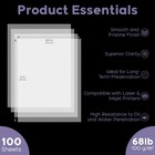 Translucent Vellum Paper 8 5x11  100 Sheets  68lb  Drawing  Greeting Cards