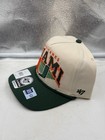 Miami Hurricanes Ncaa  47 Brand Natural Tt Hitch Rope Adjustable Snapback Hat