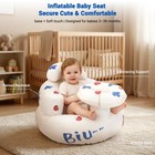 Portable Inflatable Baby Seat anti-tip Portable Chair For 3-36 Months Baby Floor