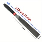 3-pack Luthier Guitar Fret File Set For Rounding  Shaping   Deburring - Pro Kit 
