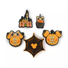 Disney Parks 2026 Crocs Halloween Mickey   Minnie Light-up Jibbitz Set Of 5 New