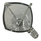 Crystal Martini Pitcher Quattro Design With Stirrer 11 5  Tall Elegant