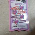 Hair Glove Harley-davidson Girls Glitter Hair Clips 4 Pack Pink purple