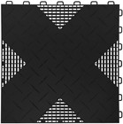 Hybrid-x Garage Floor Tiles - 50 Square Feet - 17    X 17    Made In Usa