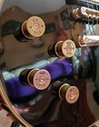12 Gauge Shotgun Brass Split Shaft Bullet Guitar Knobs  Made Of Recycled Brass