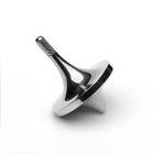 Votex Stainless Steel Spinning Top - Made In Usa Cnc Machined Desk Fidget Toy