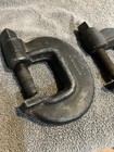Lot Of 2 Armstrong No  12 Heavy Duty C-clamp  2 1 2 Inch Opening