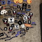 Lot Of 200 Mixed Vintage Patches     Military sports  Clubs and More