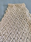 Antique 1920s Vtg Nightgown Dress Slip Delicate Crochet Tatted Bodice Cotton