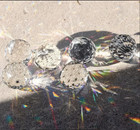 Glass Crystal Ball Prism Sun Catcher Set 6 Pc 20mm Sparkling Rainbow Light Decor