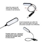 Mini Usb Led Light Flexible Reading Lamp Portable Night Light For Laptop Usa