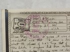 Wwii V-mail Letter Fly Bombs Damage Soldier Paper World War Two Army Vtg Ww2