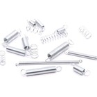 Glarks 200pcs Zinc Plated Extension And Compression Industry Spring Assortment