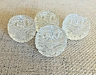 Antique Set Of 4 Matching Salt Cellars Excellent