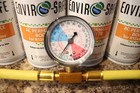 Enviro-safe Auto Ac Performance Booster For R134a  2 Cans And Gauge