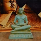Authentic Pharaonic Statue Rare Egyptian Artifacts Of Egyptian Sitting Scribe Bc