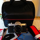 Pentax Asahi K1000  W  Smc 50mm 1 2 Lens   Read   Take A Look  