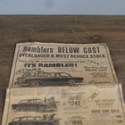 Rambler Below Cost 1950s Vintage Newspaper Ad Phoenix Arizona Car Collectible