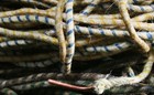 20 s Western Electric 18ga Waxed Cloth Copper Single Wire  4 9meter  2pcs