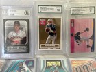Lot Of 22 Sports Cards Collection Signed Auto Graded Numbered Rookie Mlb Nfl Nba