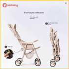 Compact Lightweight Baby Travel Stroller Pram Buggy Pushchair One Hand Tri-fold