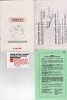 Singer Owner s Manual 5 8 10   22 Pattern Sewing Machines W other Paperwork
