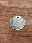 Bethlehem Steel Brass Tag Fob Token Employee Crane Operator  4262