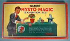 1938 Mysto Magic Exhibition Set No  1  1 2 A c  Gilbert Magician Tricks With Box