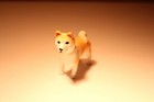 Miniature Dog Figurine Mini Figure Shiba Inu Toy Decoration Cake Topper